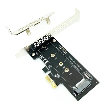 Адаптер NVME PCI-E 3.0 x1 для M.2 NVMe M Конвертер слотов для ключей с Низкопрофильным кронштейном для Samsung PM961 960EVO SM961 PM951 M2 SSD